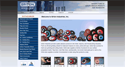 Desktop Screenshot of griton.com