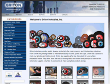 Tablet Screenshot of griton.com